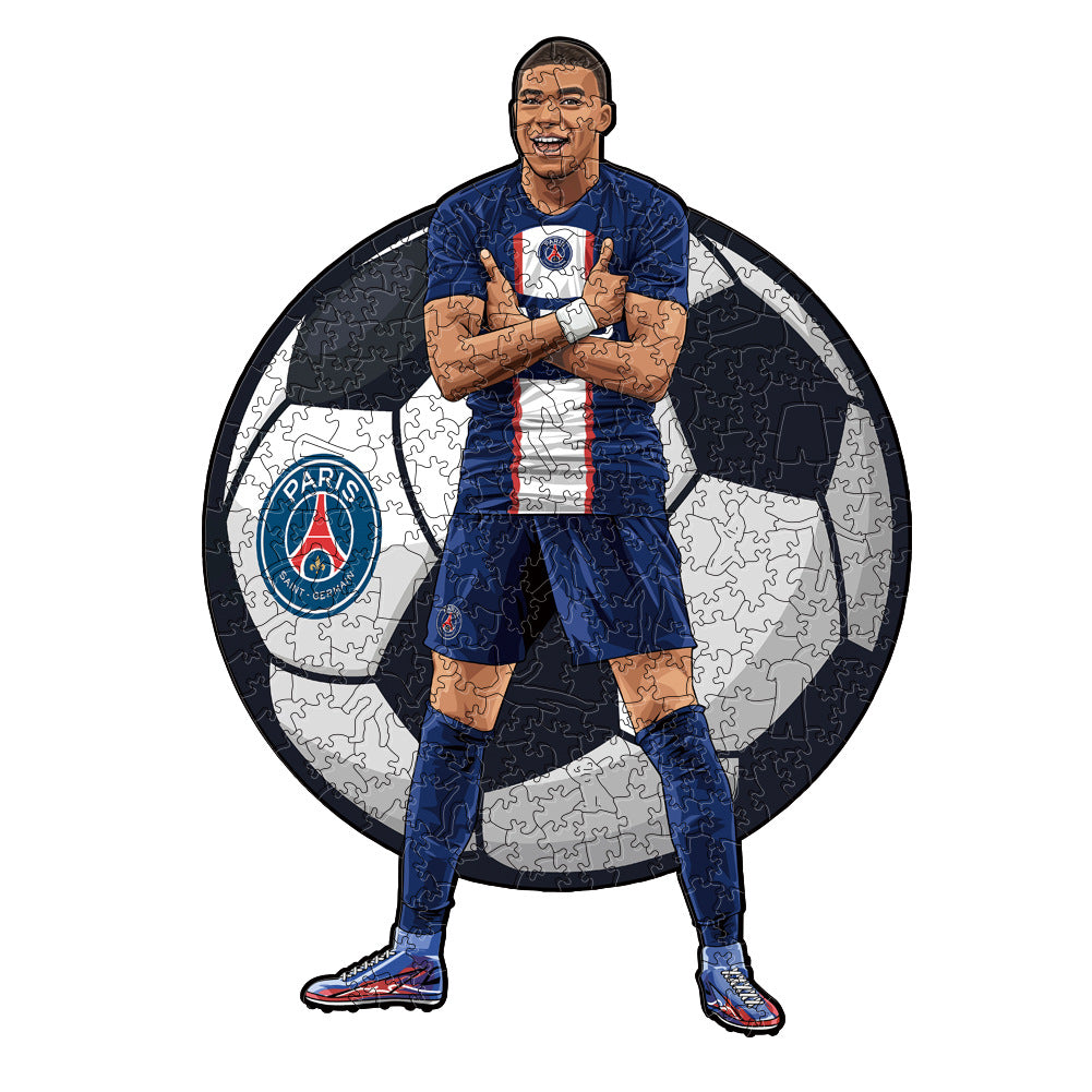 afgemaakt Mbappe puzzel
