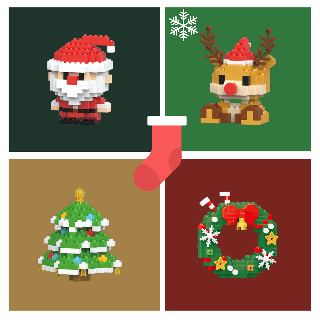 SantaBricks - bouwsteentje van kerst