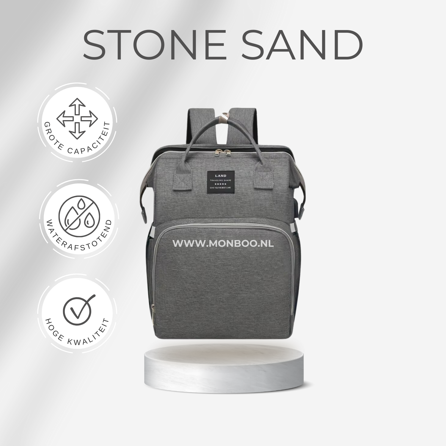 CarryAll Comfort™ - Ultieme Rugzak 3-in-1 Luiertas