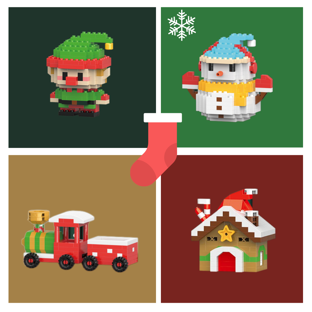 SantaBricks - bouwsteentje van kerst
