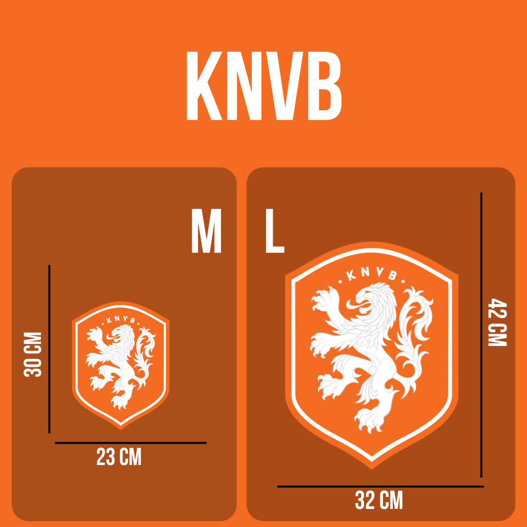 Afmeting KNVB puzzel MONBOO