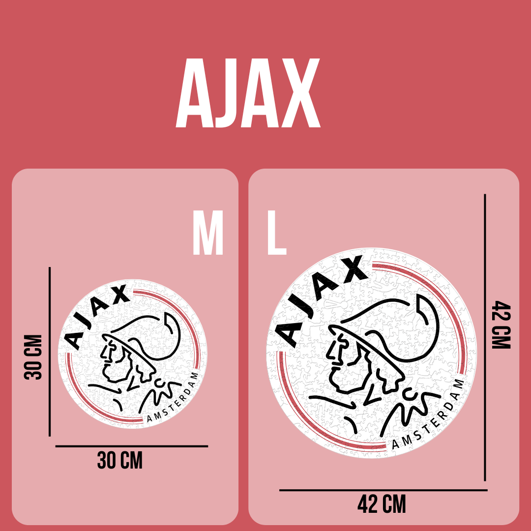 ajax maten Medium en Large MONBOO