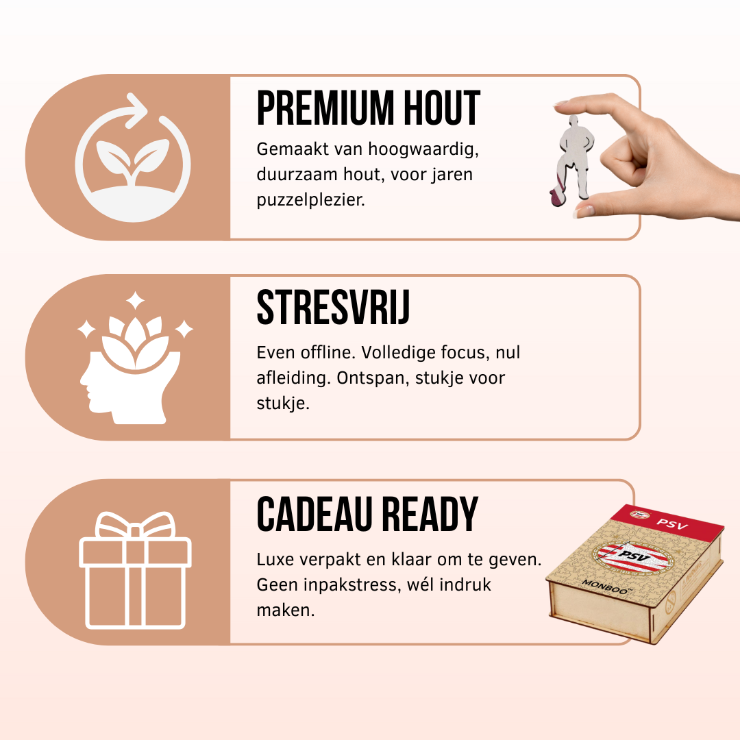 IconWood™ – Feyenoord Puzzel