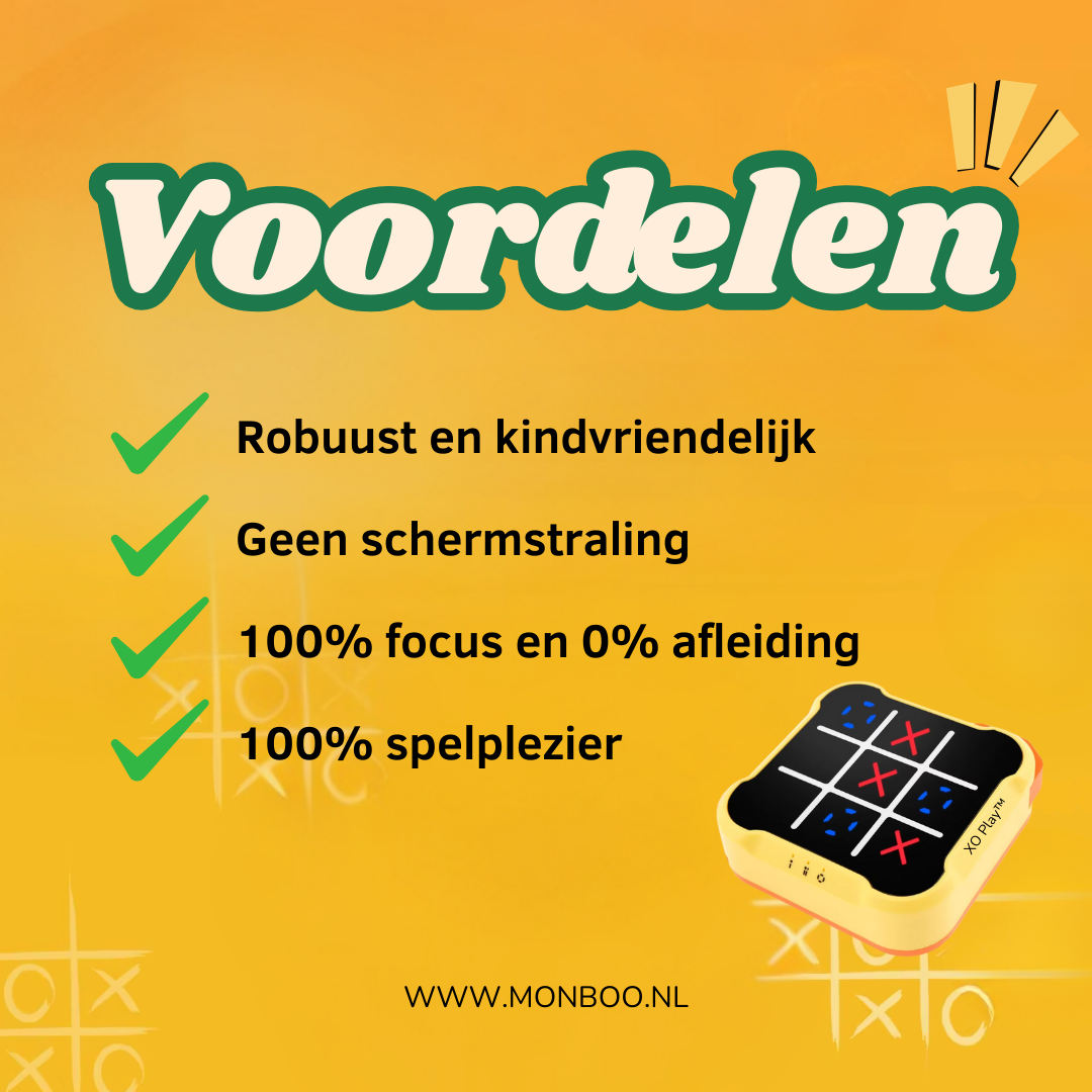 Voordelen van XO play - MONBOO